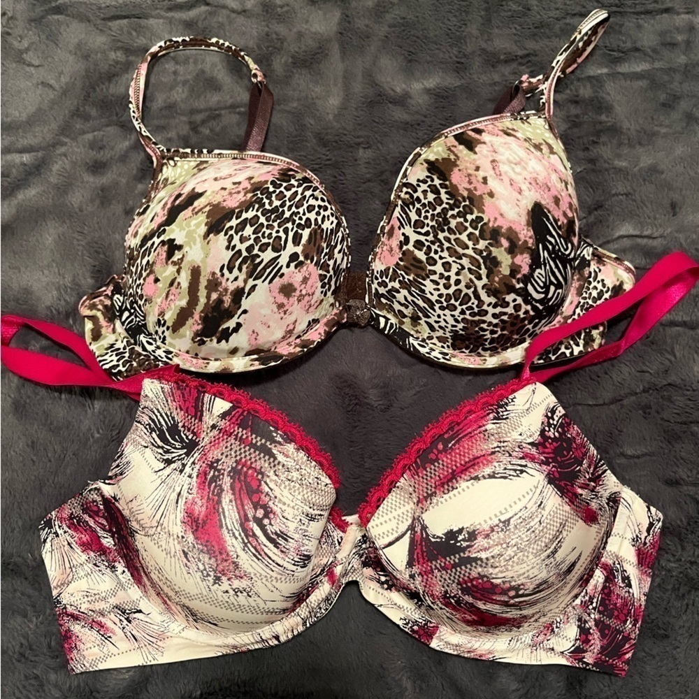 Two 36C bras - Sophie B and Calvin Klein in GUC